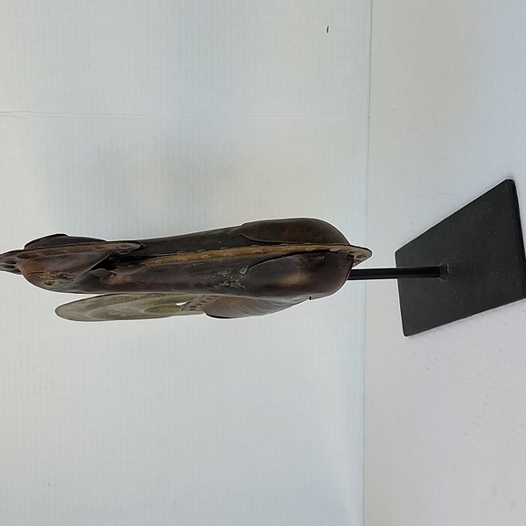 GLOBAL VIEWS STYLIZED METAL ROOSTER DECOR - Picture 6 of 10